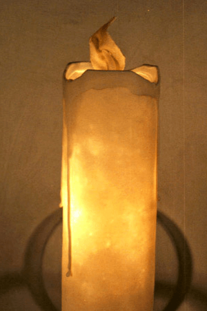 porcelain candle sleeves realistic